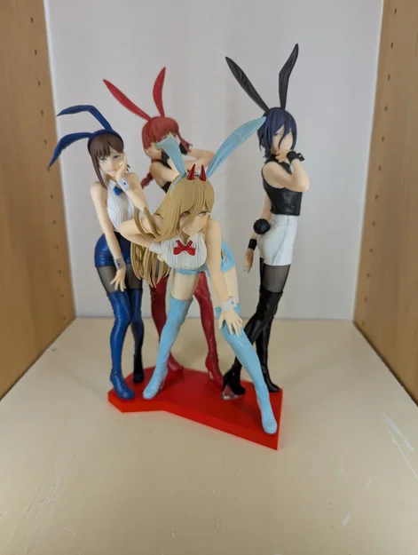 Đế trưng bày thống nhất cho bộ Chainsaw Man Bicute Bunny - Image 1