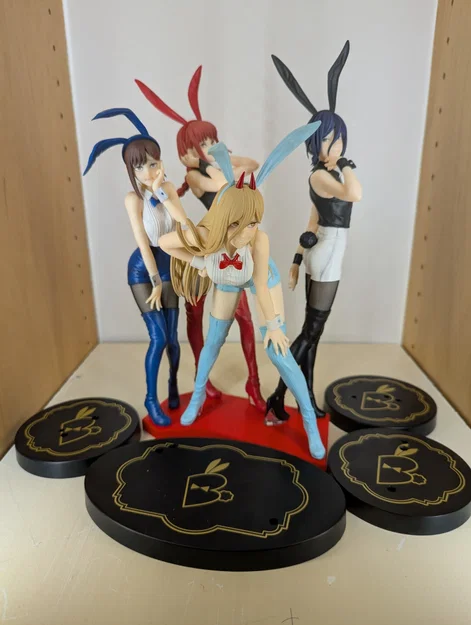 Đế trưng bày thống nhất cho bộ Chainsaw Man Bicute Bunny - Image 2
