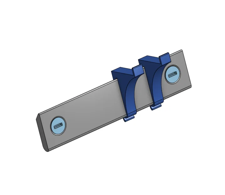 Giá Treo Tua Vít Gắn Pegboard - Thanh Rail và Vít Modul - Image 4