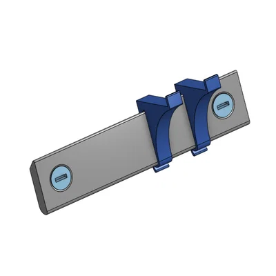 Giá Treo Tua Vít Gắn Pegboard - Thanh Rail và Vít Modul