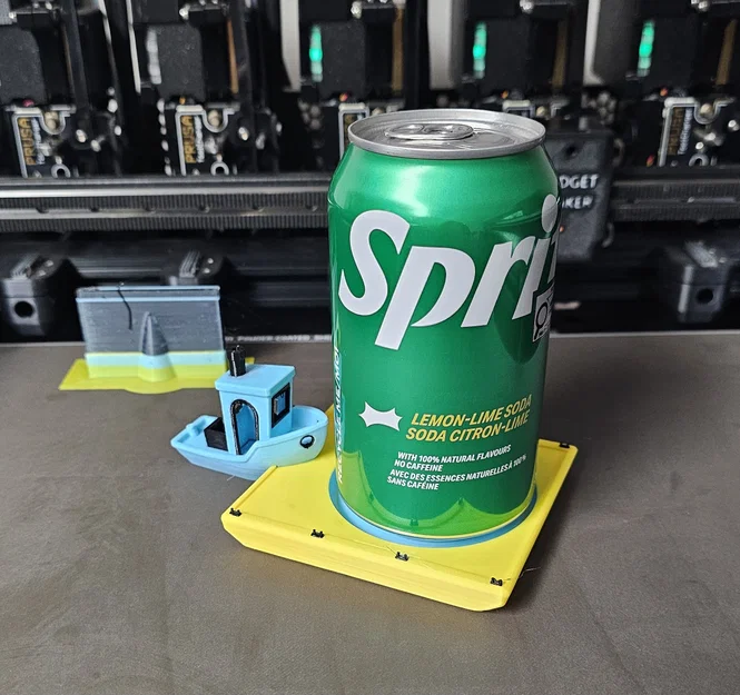 Benchy Beer Barge - Đế Lót Lon Nước 355ml Độc Đáo Cho Bàn Làm Việc - Image 1