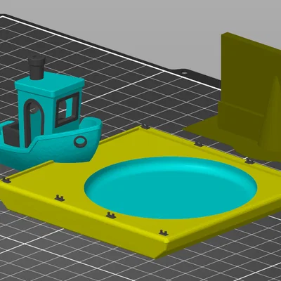 Benchy Beer Barge - Đế Lót Lon Nước 355ml Độc Đáo Cho Bàn Làm Việc