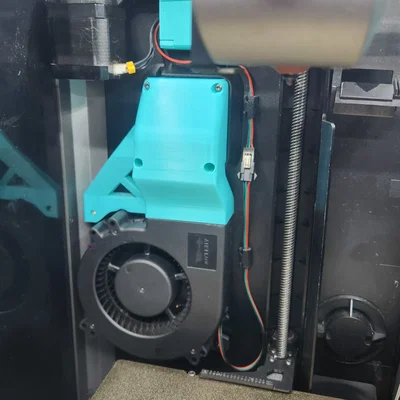 Ngàm gắn quạt 12032 cho K1C