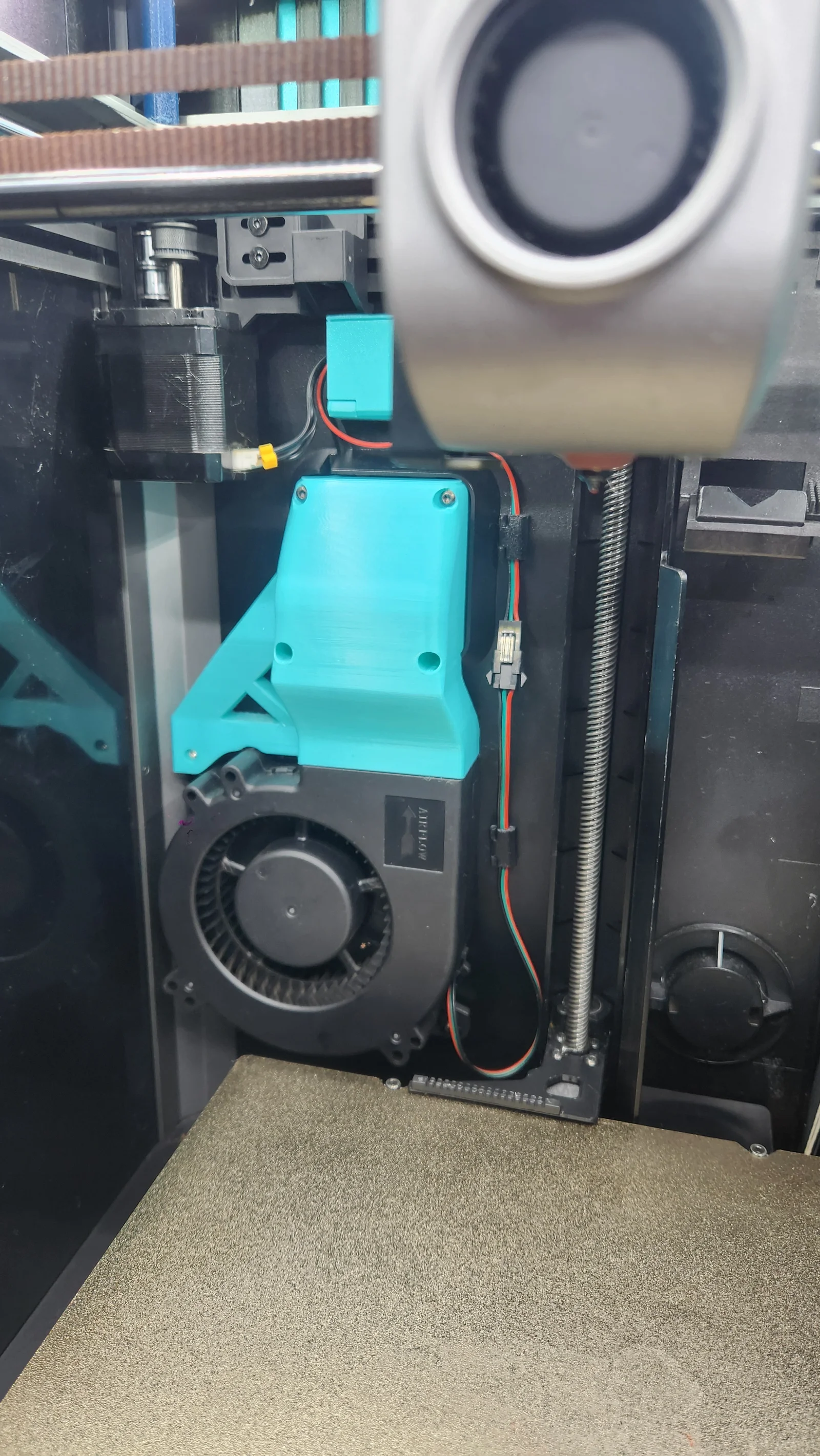 Ngàm gắn quạt 12032 cho K1C 1