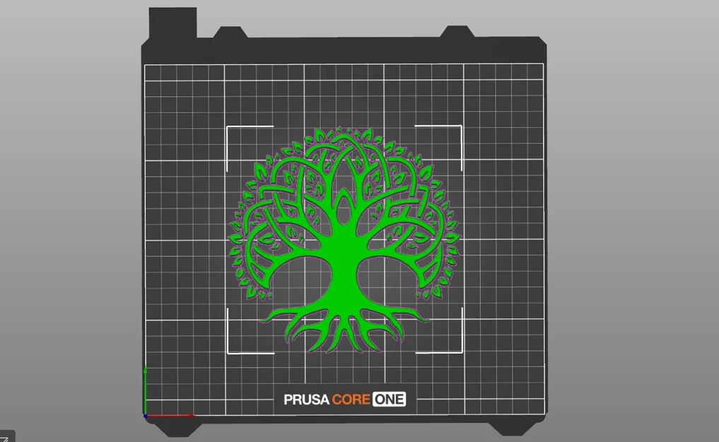 Mô hình trang trí treo tường hình cây (Tree Ornament) in 3D - Image 1
