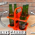 Khay Đựng Đồ Uống Gập Gọn (Foldable Drinks Carrier) - Thumbnail 1