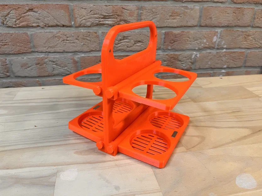 Khay Đựng Đồ Uống Gập Gọn (Foldable Drinks Carrier) - Image 2