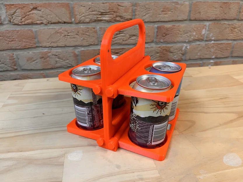 Khay Đựng Đồ Uống Gập Gọn (Foldable Drinks Carrier) - Image 4