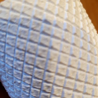 Hũ có vân nổi (knurled pot) thiết kế độc đáo
