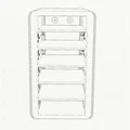 Vỏ Case Raspberry Pi 4-Node Cluster với Tản nhiệt Cao cấp - Thumbnail 8