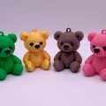 Mô hình gấu bông Teddy 3D đáng yêu làm móc khóa treo trang trí - Thumbnail 2