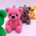 Mô hình gấu bông Teddy 3D đáng yêu làm móc khóa treo trang trí - Thumbnail 3