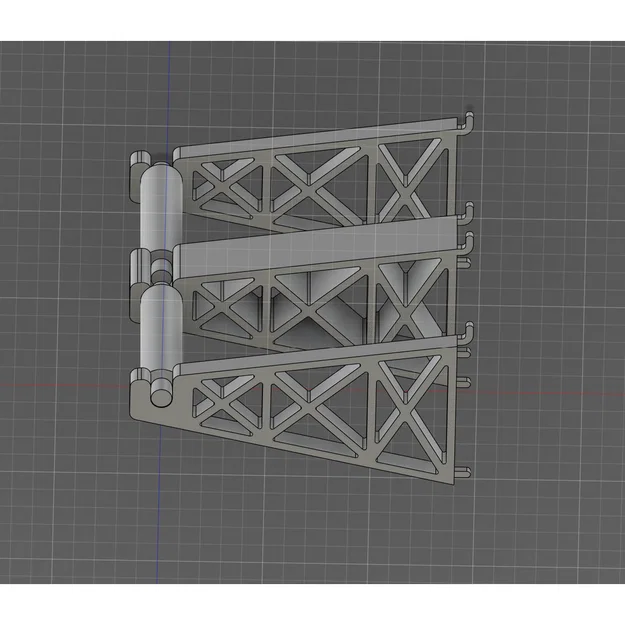 Giá treo cuộn nhựa in 3D gắn bảng đục lỗ (Pegboard Mount) - Image 2