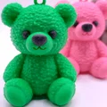 Mô hình gấu bông Teddy 3D đáng yêu làm móc khóa treo trang trí - Thumbnail 6