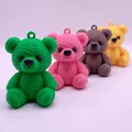 Mô hình gấu bông Teddy 3D đáng yêu làm móc khóa treo trang trí - Thumbnail 7