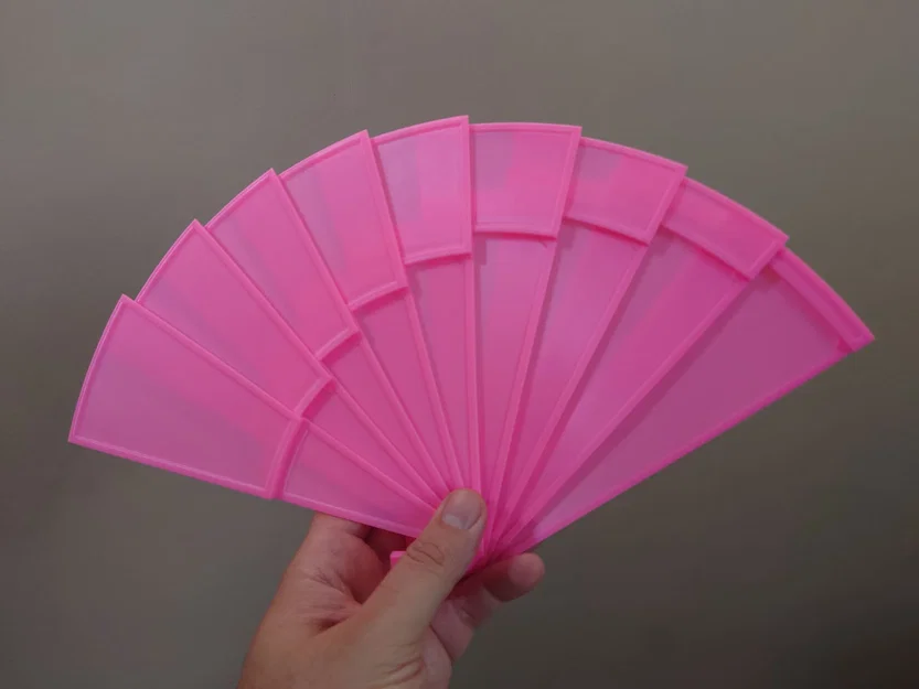 Quạt cầm tay in 3D có khóa ma sát - Image 1