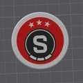 Biểu tượng Sparta Praha gắn rời cho nắp lon kim loại (0,5L & 0,33L) - Thumbnail 6