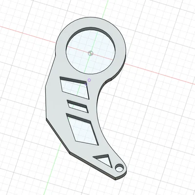 Móc khóa Karambit in 3D: Thiết kế độc đáo và cá tính