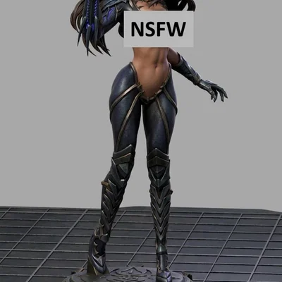 Mô hình 3D Witchblade Sara cực kỳ chi tiết cho người sưu tầm