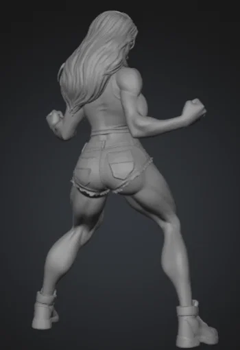 Mô hình 3D nhân vật She-Hulk mạnh mẽ cho người sưu tầm - Image 2