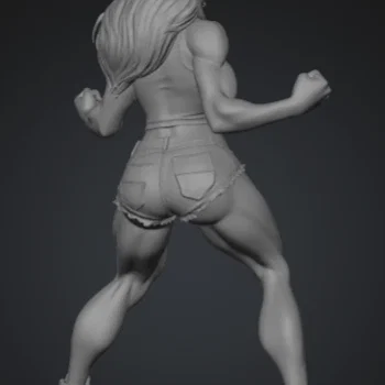 Mô hình 3D nhân vật She-Hulk mạnh mẽ cho người sưu tầm