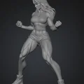 Mô hình 3D nhân vật She-Hulk mạnh mẽ cho người sưu tầm - Thumbnail 3