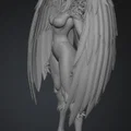 Mô hình 3D Harpy đầy chi tiết cho game nhập vai Dungeons & Dragons - Thumbnail 2