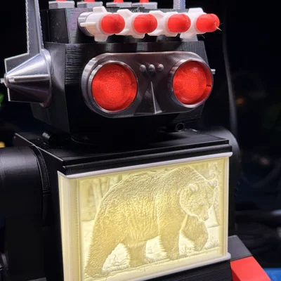 NEPTUNE ROBOT - Đèn ngủ phong cách Retro