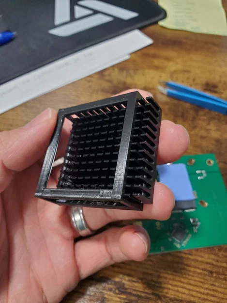 Ngàm chuyển đổi quạt tản nhiệt 40mm cho Coral TPU - Image 4