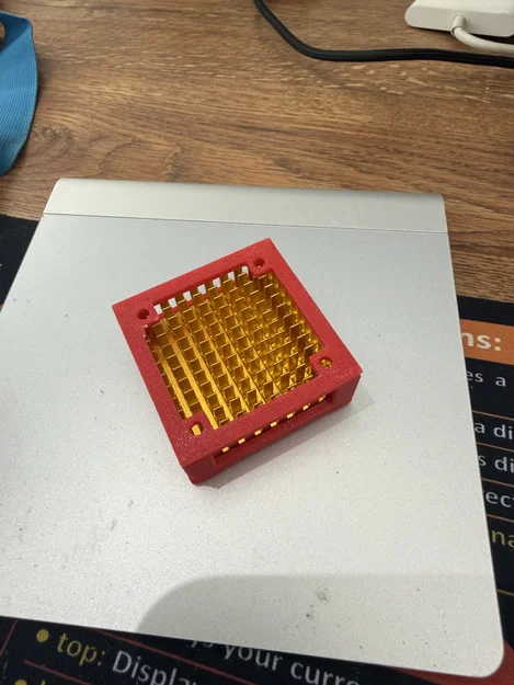 Bộ khung gắn tản nhiệt 3D cho Coral Dual TPU Adapter hiệu quả - Image 1