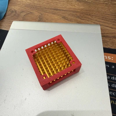Bộ khung gắn tản nhiệt 3D cho Coral Dual TPU Adapter hiệu quả