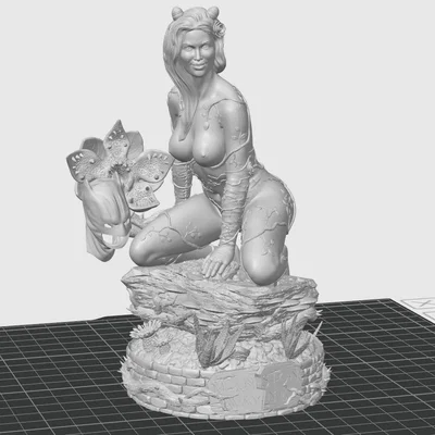 Mô hình 3D Poison Ivy Mansion Wayne đầy quyến rũ cho người sưu tầm