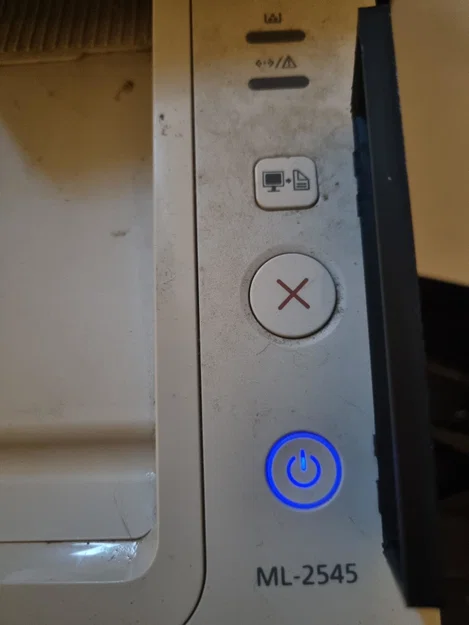 Nắp che bảng điều khiển cho máy in laser Samsung ML-2545 - Image 1
