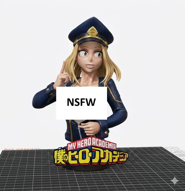 Mô hình tượng bán thân Camie Utsushimi My Hero Academia 3D - Image 1