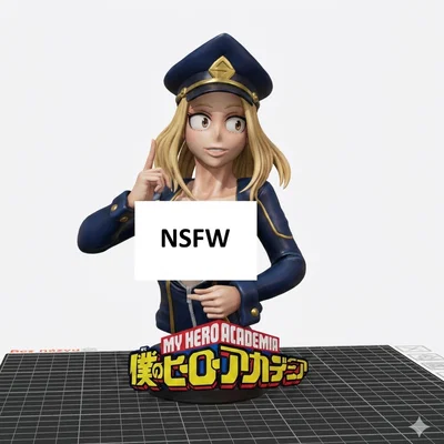 Mô hình tượng bán thân Camie Utsushimi My Hero Academia 3D