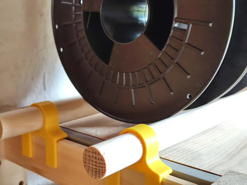 Giá đỡ cuộn filament có thể điều chỉnh cho kệ Ivar - Image 1