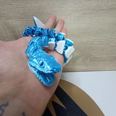 Snake Attack! Mô hình rắn Flexi có khớp nối linh hoạt