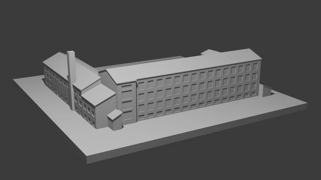 Mô hình kiến trúc trường học Jokirannan (Jokirannan koulu) in 3D - Image 2