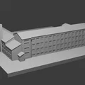 Mô hình kiến trúc trường học Jokirannan (Jokirannan koulu) in 3D - Thumbnail 2