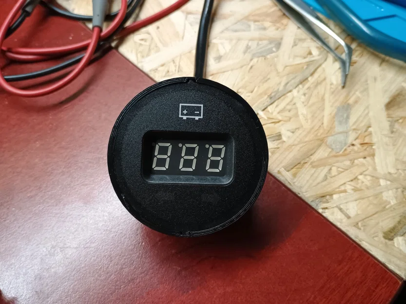 Vỏ hộp đồng hồ đo điện áp cho máy xúc mini Rippa R10 (Voltmeter Case) - Image 4