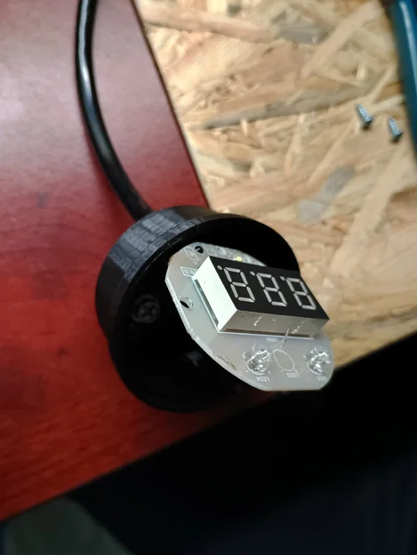 Vỏ hộp đồng hồ đo điện áp cho máy xúc mini Rippa R10 (Voltmeter Case) - Image 6