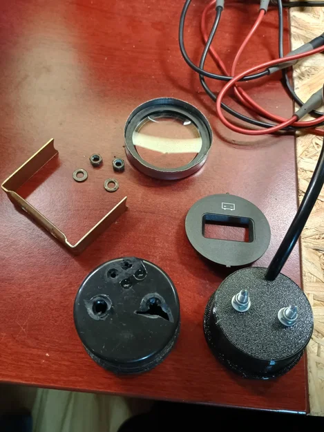 Vỏ hộp đồng hồ đo điện áp cho máy xúc mini Rippa R10 (Voltmeter Case) - Image 8