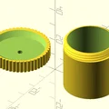 Hộp ống vặn ren tùy chỉnh (Parametric threaded box) - Thumbnail 1