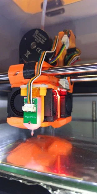 Ngàm gắn BL-touch cho 5th Element V2.0 và Dragon hotend - Image 2