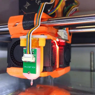 Ngàm gắn BL-touch cho 5th Element V2.0 và Dragon hotend