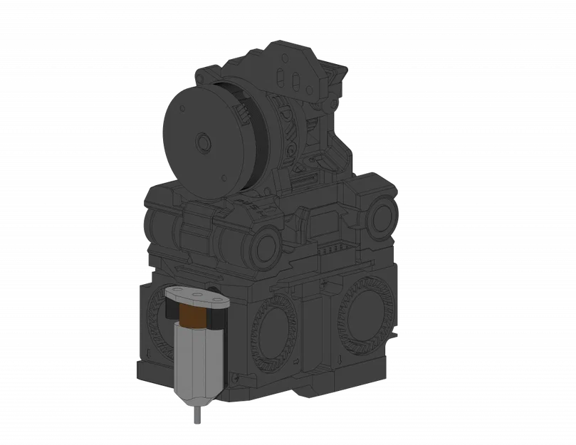 Ngàm gắn BL-touch cho 5th Element V2.0 và Dragon hotend - Image 5