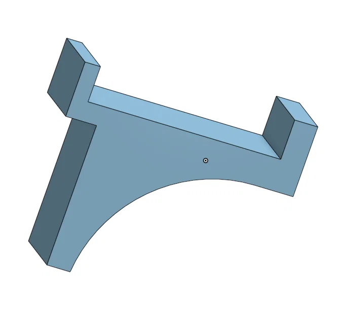 Pat đỡ kệ tủ lạnh trưng bày 3D (Fridge Rack Holder Long) - Image 1
