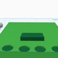Mô hình Mini-golf Để Bàn Tự In 3D Độc Đáo - Thumbnail 2