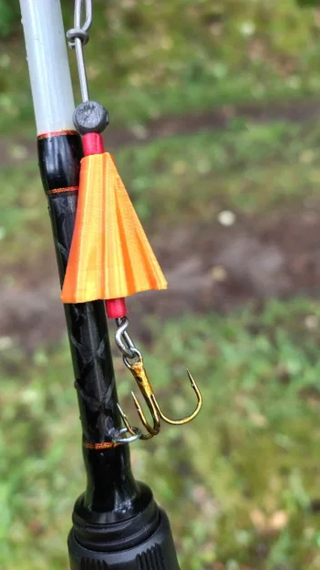 Mồi câu cá inline spinner dành cho cá hồi - Image 1