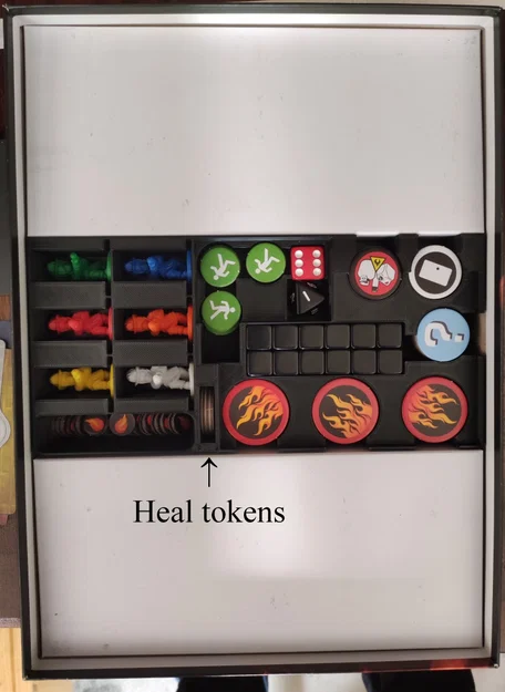 Bộ khay đựng (organizer) cho game Flash Point: Fire Rescue - Image 1